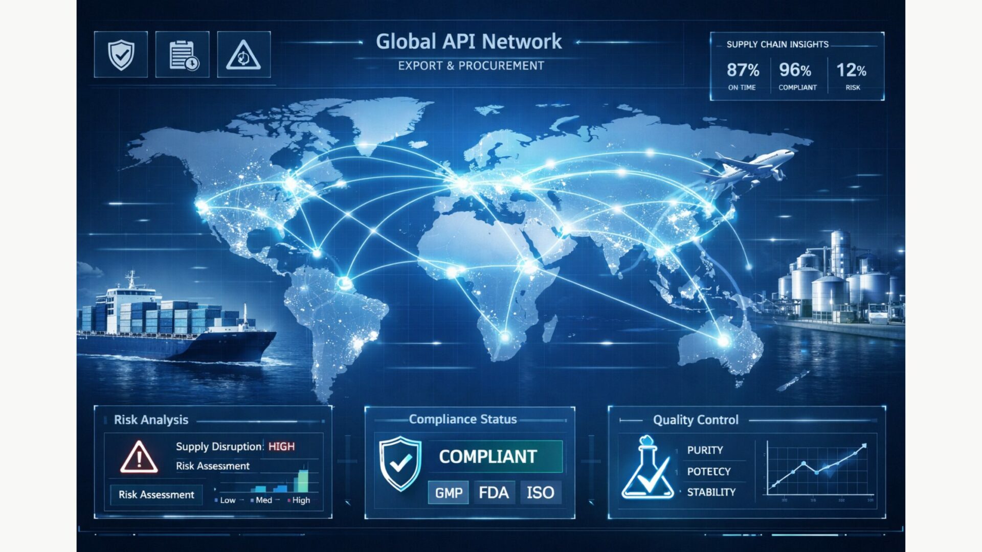 Risk Management in API Export & Procurement