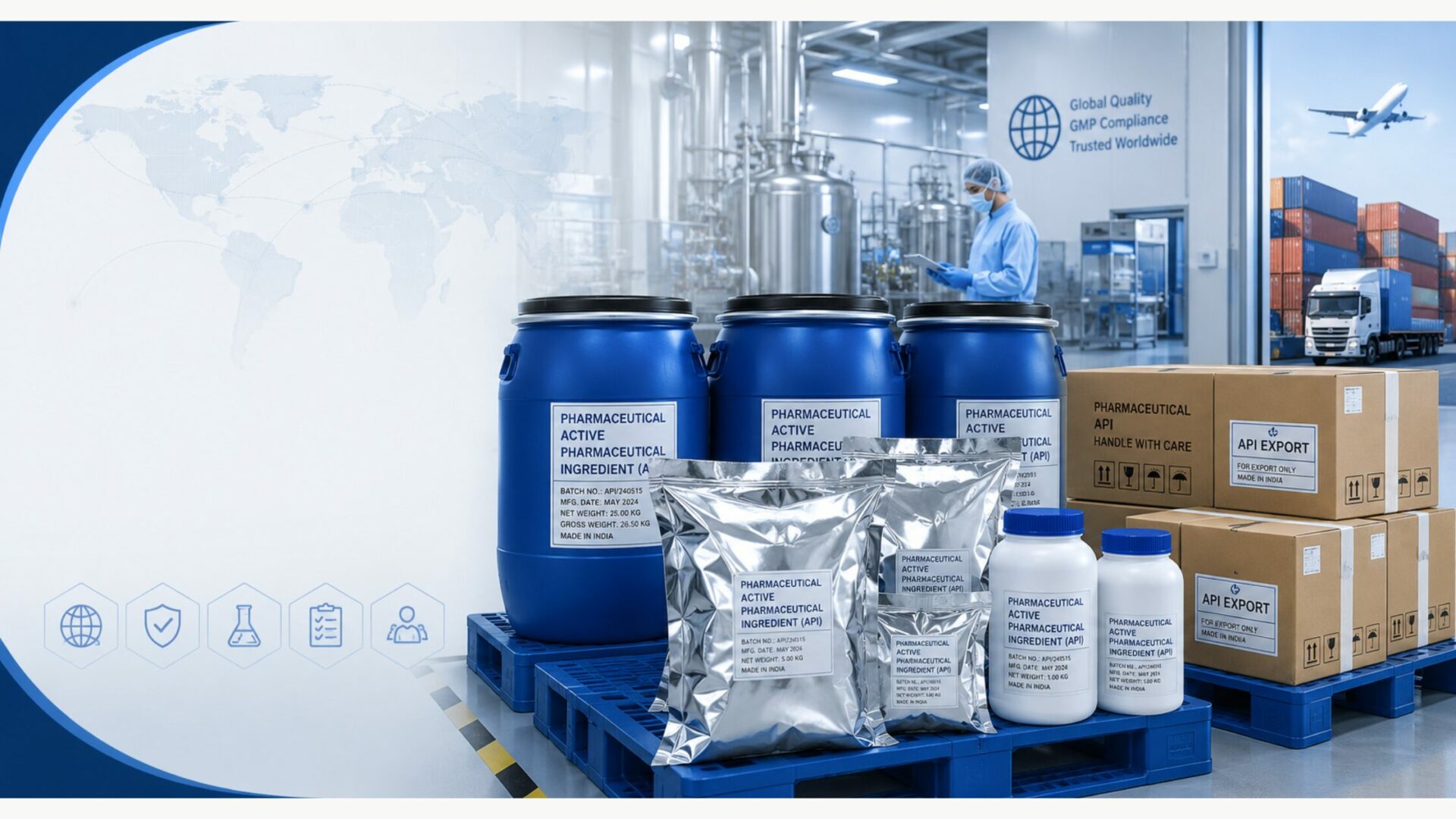 Pharmaceutical API Export Packaging Standards & Compliance
