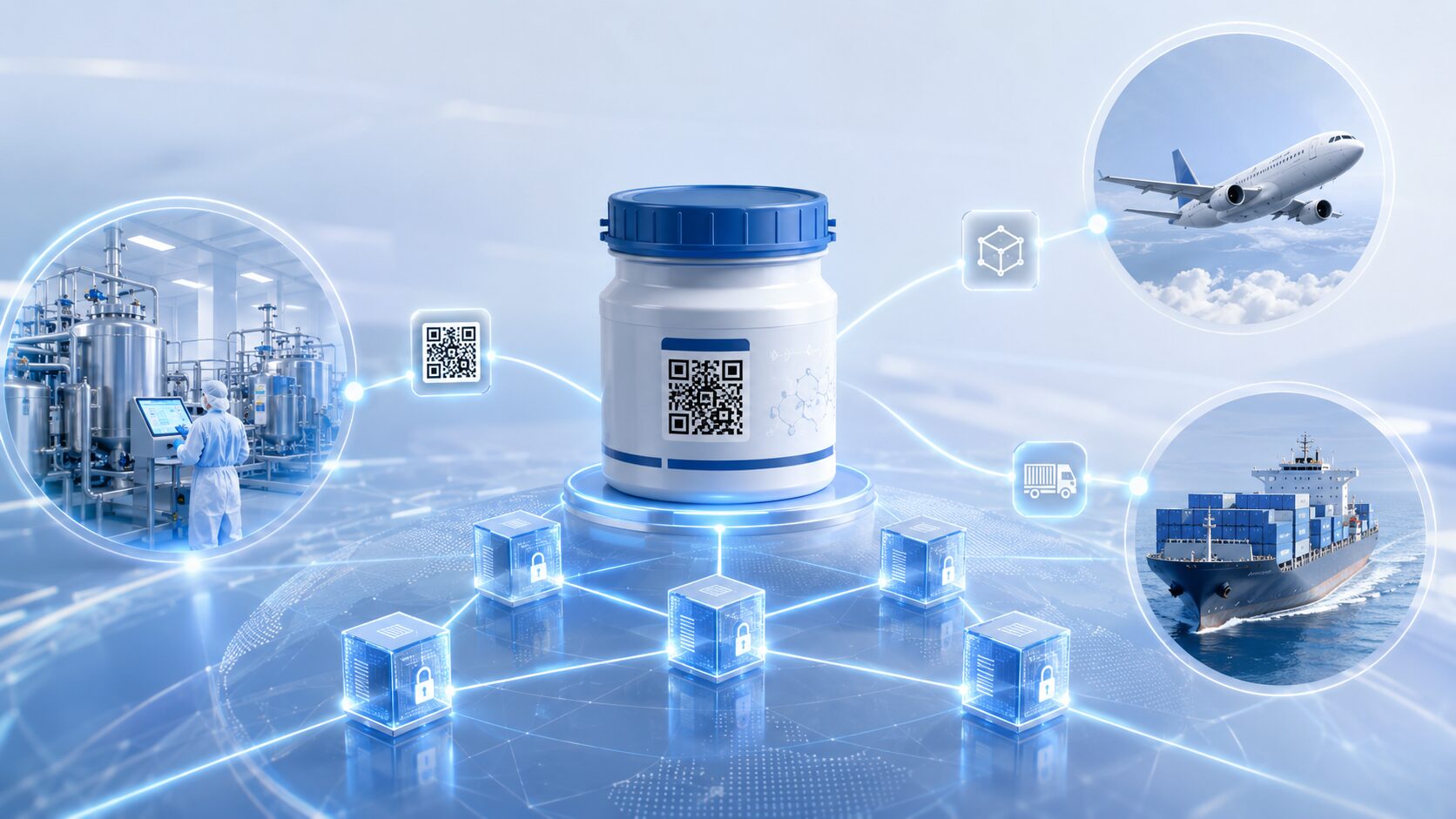 Blockchain and Digitalization in Pharmaceutical API Supply Chains